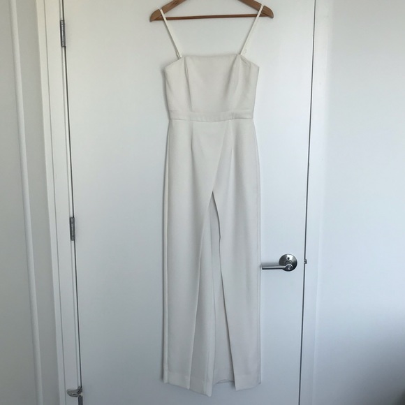 WHBM White Jumpsuit - Picture 4 of 6